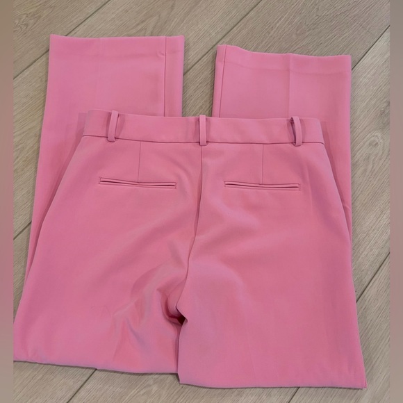 Ann Taylor The Jayne Trouser Pink Mid Rise Career Pants NWT Size 6 Petite - Picture 5 of 7